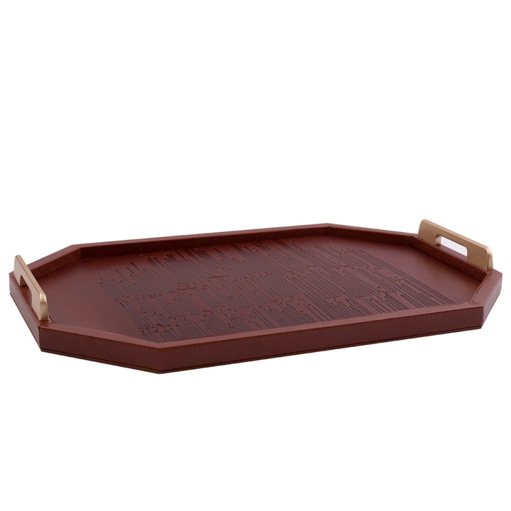 Dimlaj Hayat Serving Tray (Umber)