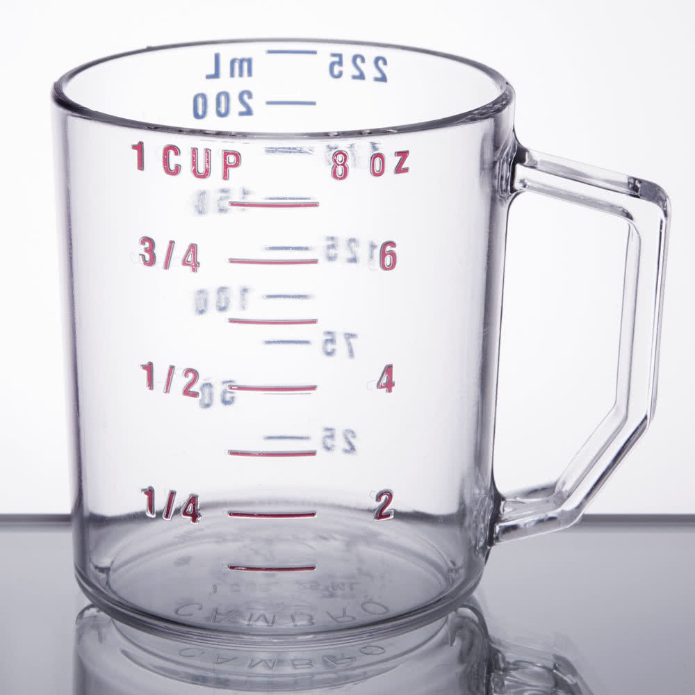 Cambro Measure Cup 1C-Clrcw