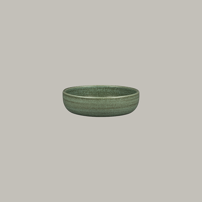 Rak Selva Set of 6 Dark Green Deep Coupe Plates