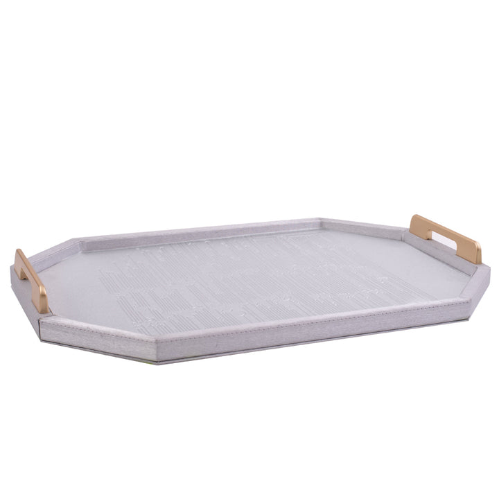 Dimlaj Hayat Serving Tray (Sliver)