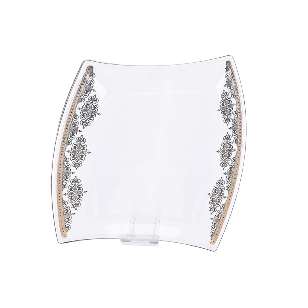 Dimlaj Rayhan Large Serving Plate (Gold & Black)