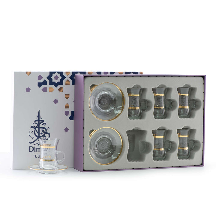 Touch Lulu Set Of 6 Pcs Tea Cups and Saucers