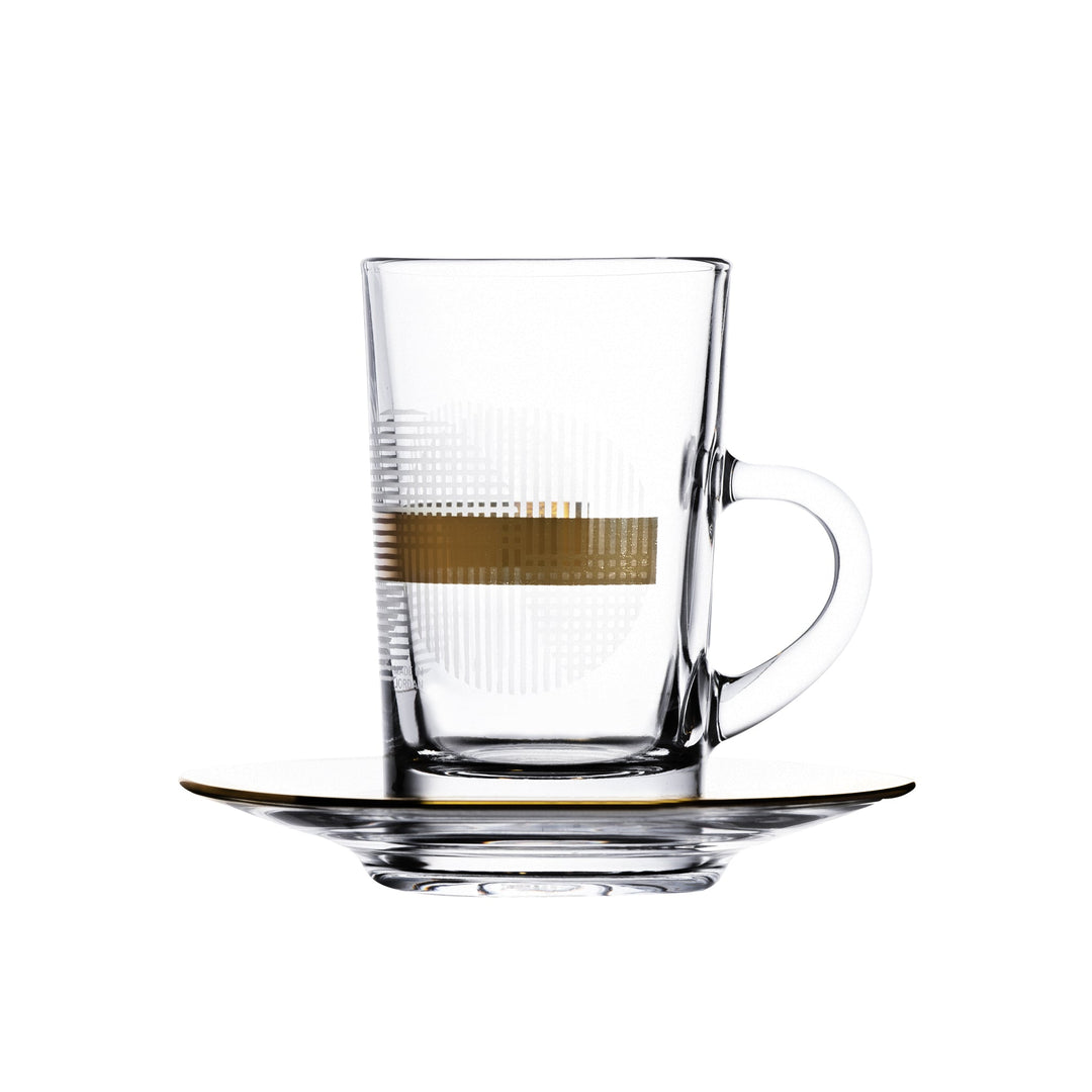 Touch Luna Set Of 6 Pcs Tea Cups and Saucers