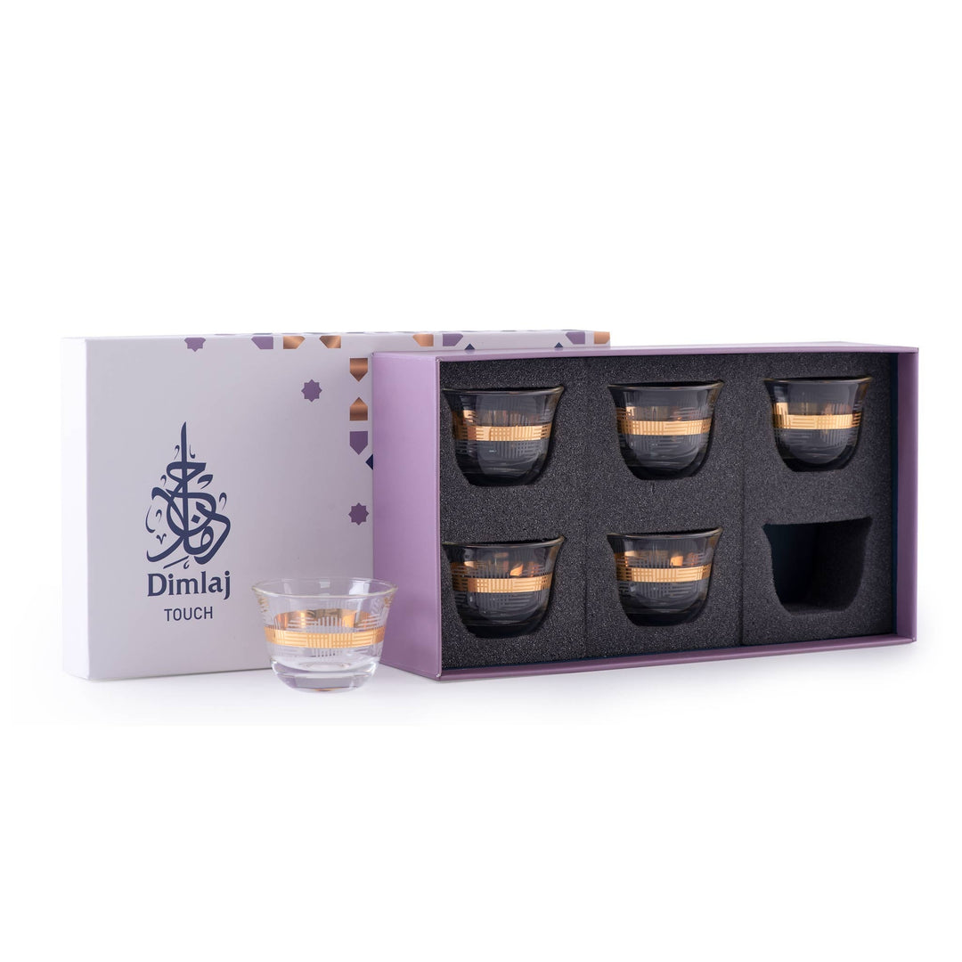 Touch Luna Set Of 6 Pcs Cawa Cups