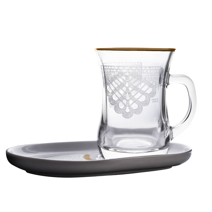 Touch Mood Set Of 4 Pcs Mugs and Saucers