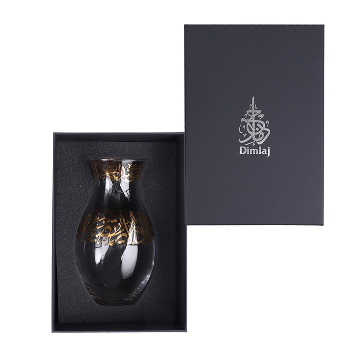 Dimlaj Kareem Large Sized Vase (Gold)