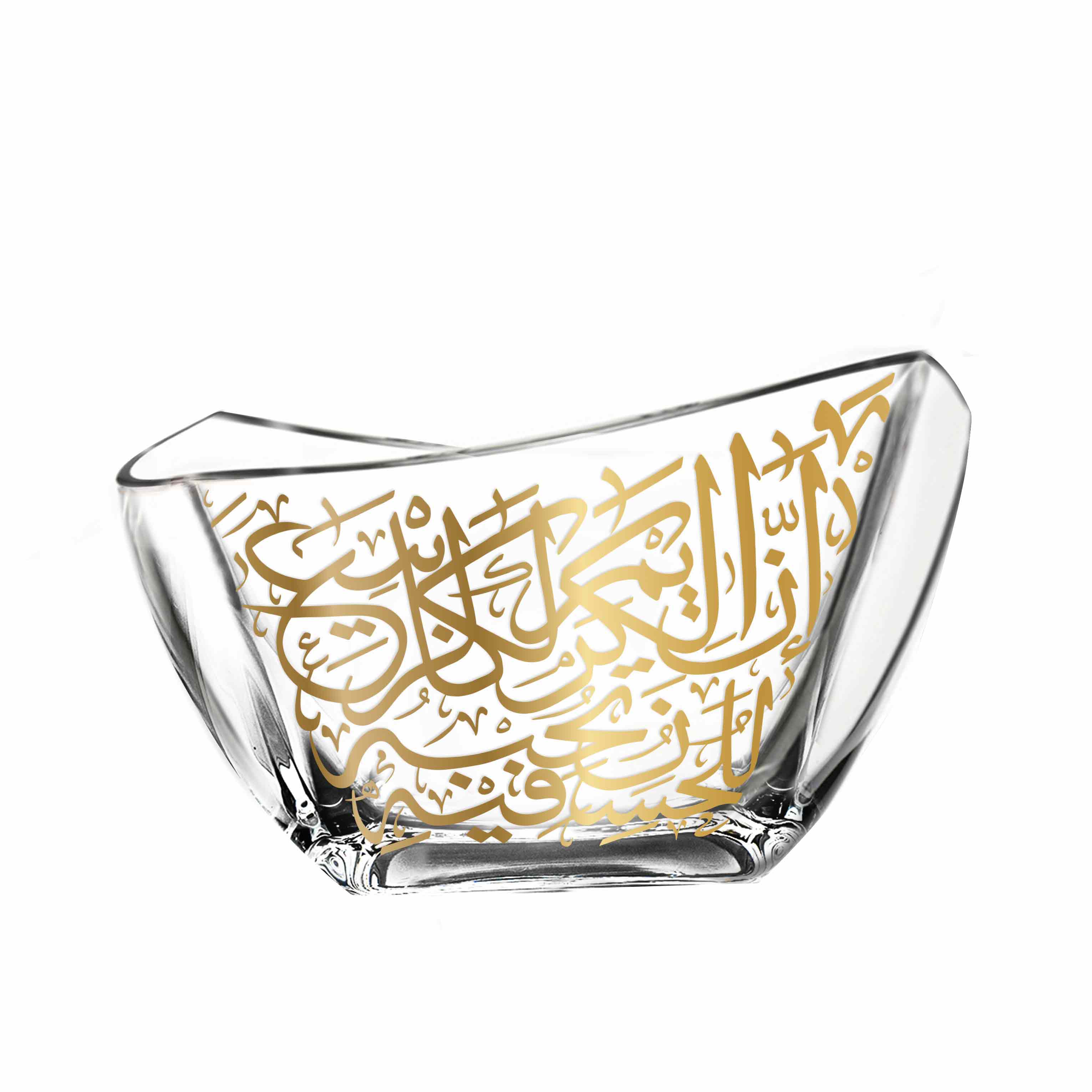 Dimlaj Kareem Large Serving Bowl (Gold) - Premium Serving Bowls from Kareem By Dimlaj - Just $275! 