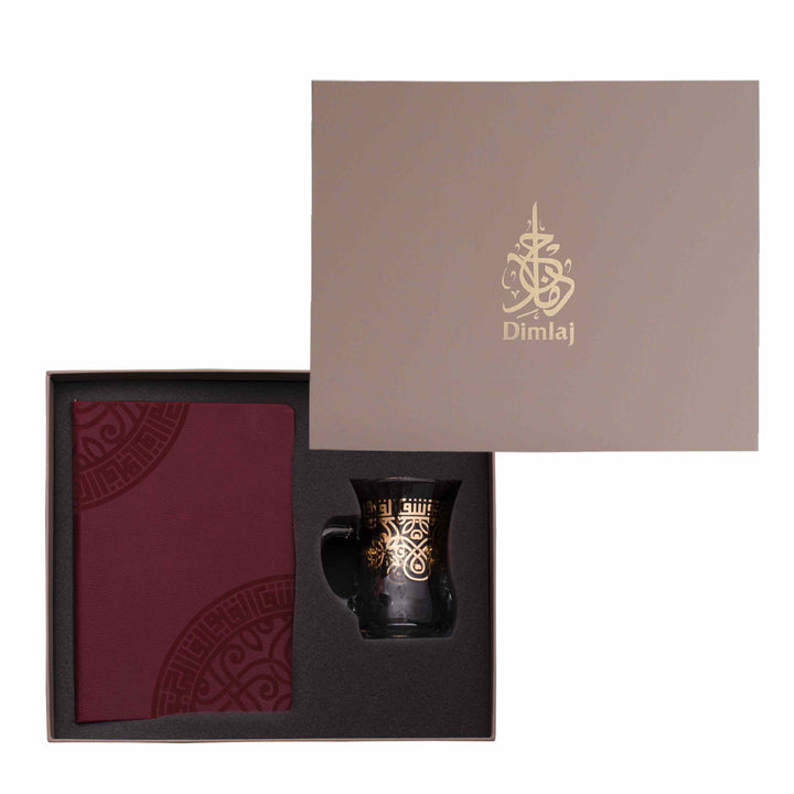 Special Mug, Saucer and Notebook Set