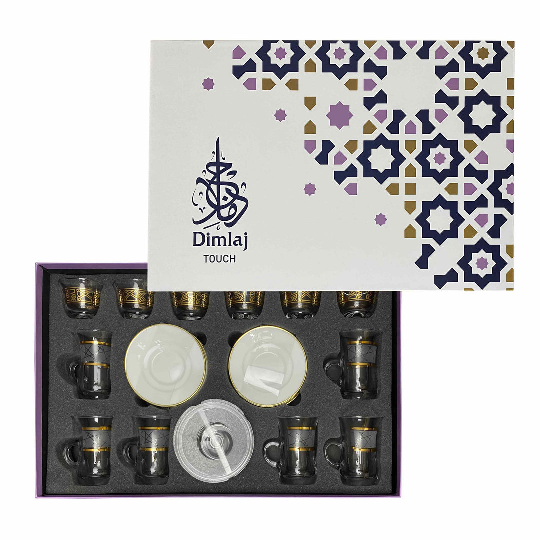 Touch Elena Set of 20 Pcs Assorted Serveware