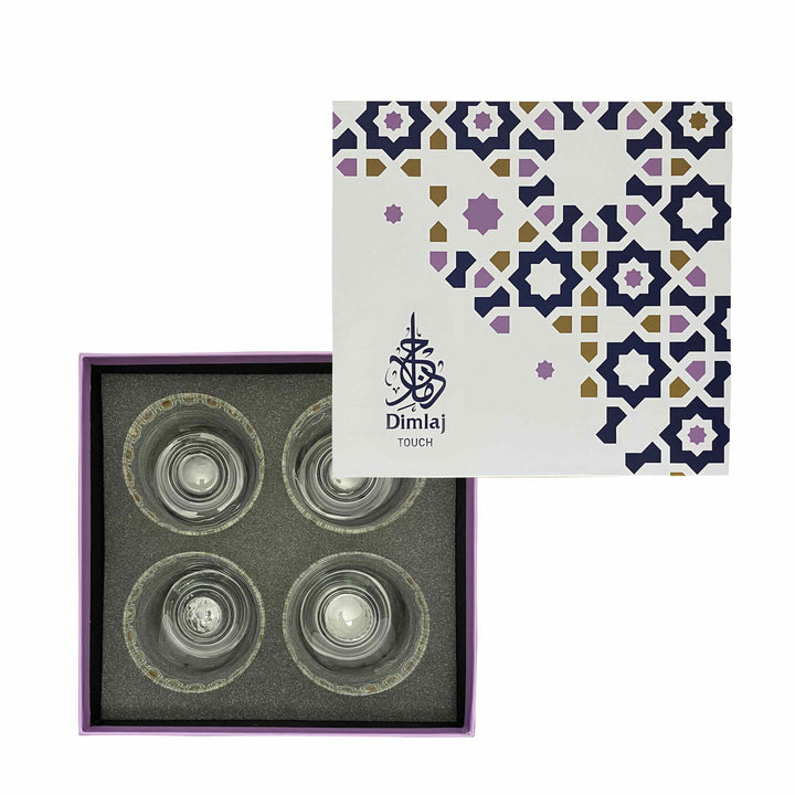 Touch Basalt Set Of 4 Pcs Ice-cream Cups