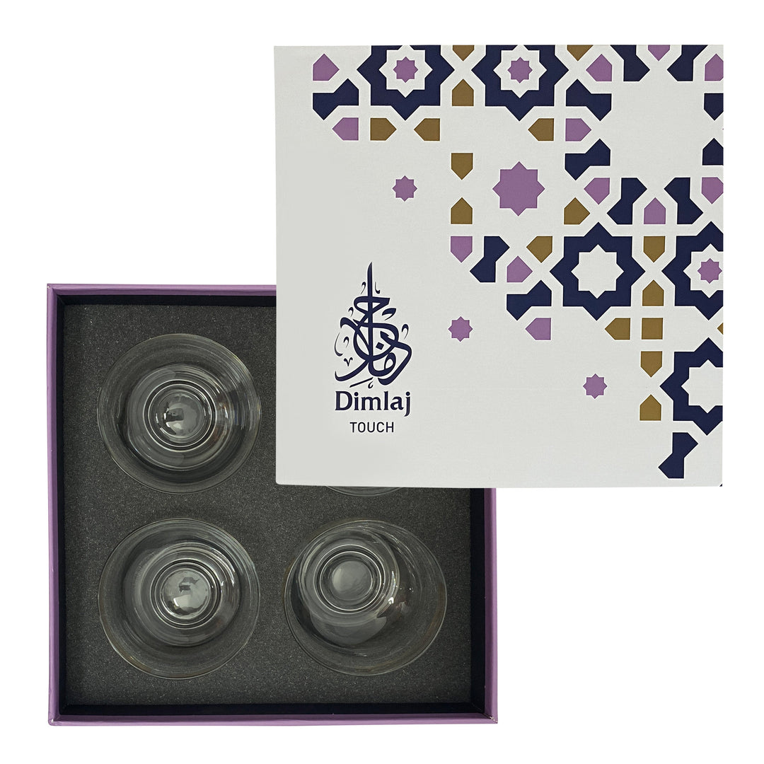 Touch Dunes Set Of 4 Pcs Ice-cream Cups