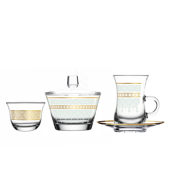 Touch Le Voile Set of 20 Pcs Assorted Serveware