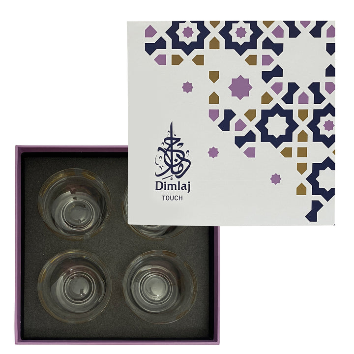 Touch Crest Set Of 4 Pcs Ice-cream Cups