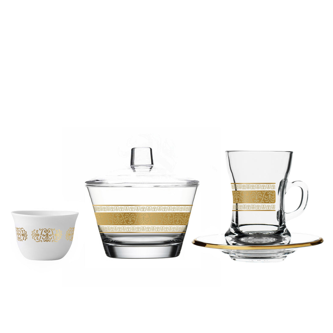 Touch Kenar Set of 20 Pcs Assorted Serveware