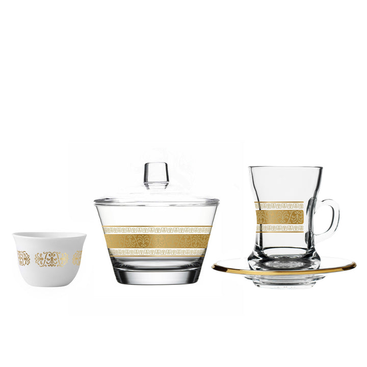 Touch Kenar Set of 20 Pcs Assorted Serveware