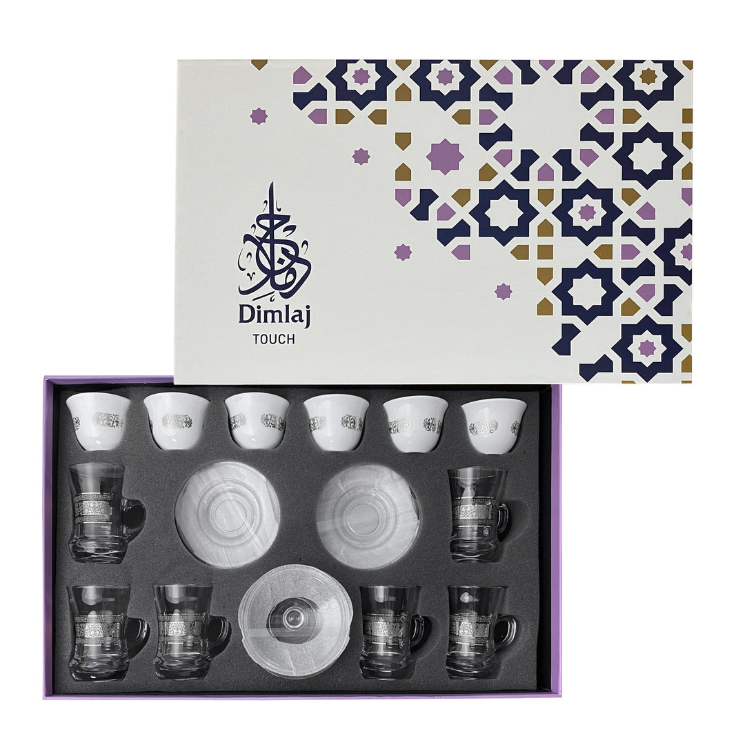 Touch Kenar Set of 20 Pcs Assorted Serveware