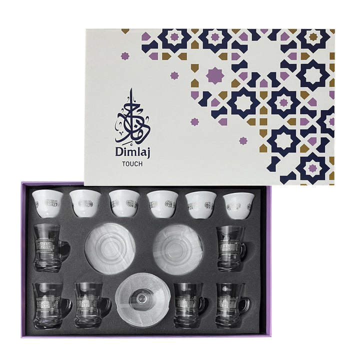 Touch Kenar Set of 20 Pcs Assorted Serveware