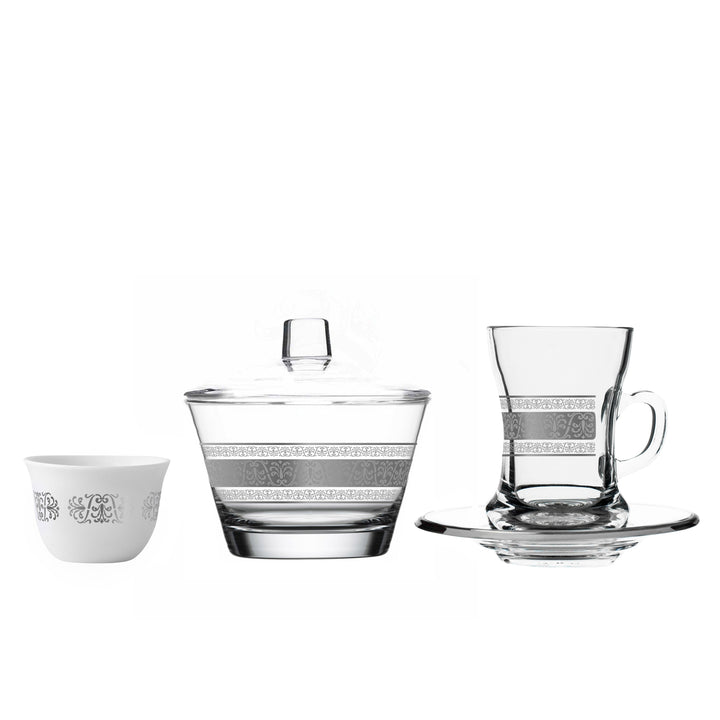 Touch Kenar Set of 20 Pcs Assorted Serveware