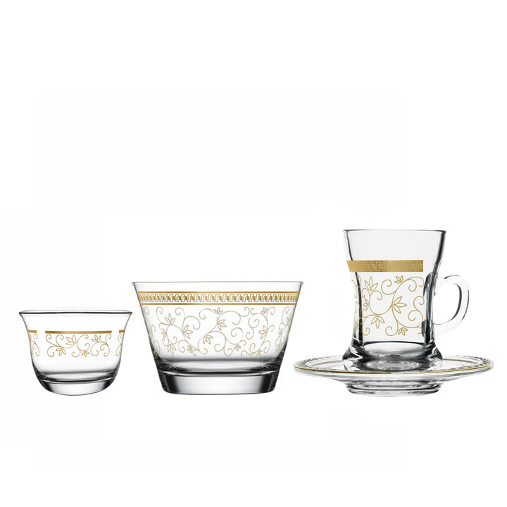 Touch Tendri Set of 19 Pcs Assorted Serveware