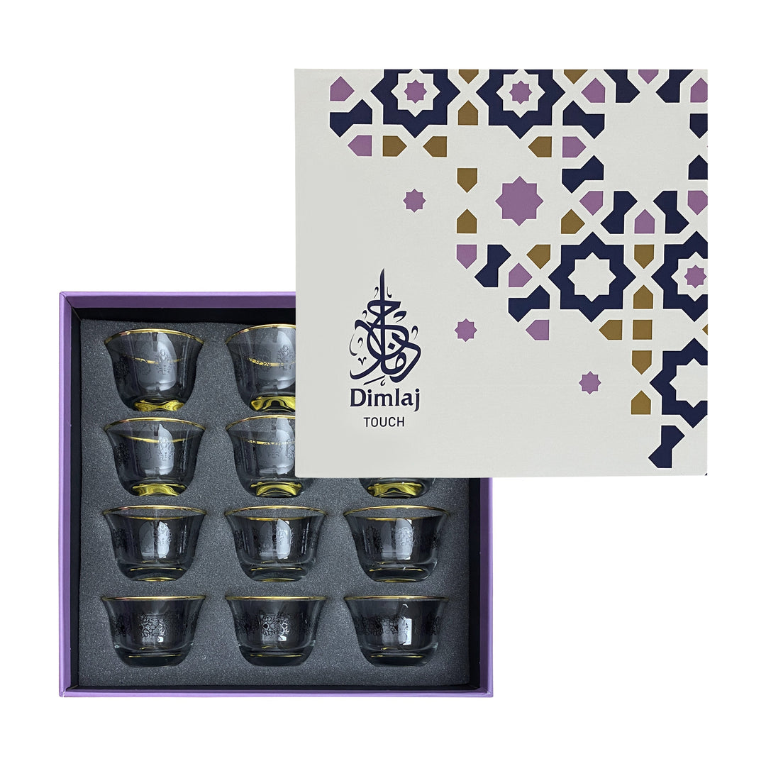 Touch Glory Set Of 12 Pcs Cawa Cups