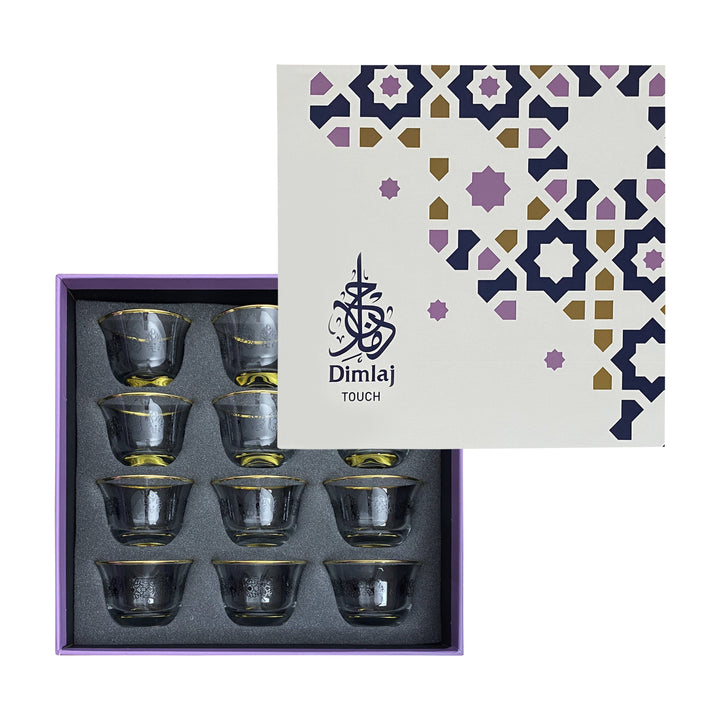 Touch Glory Set Of 12 Pcs Cawa Cups