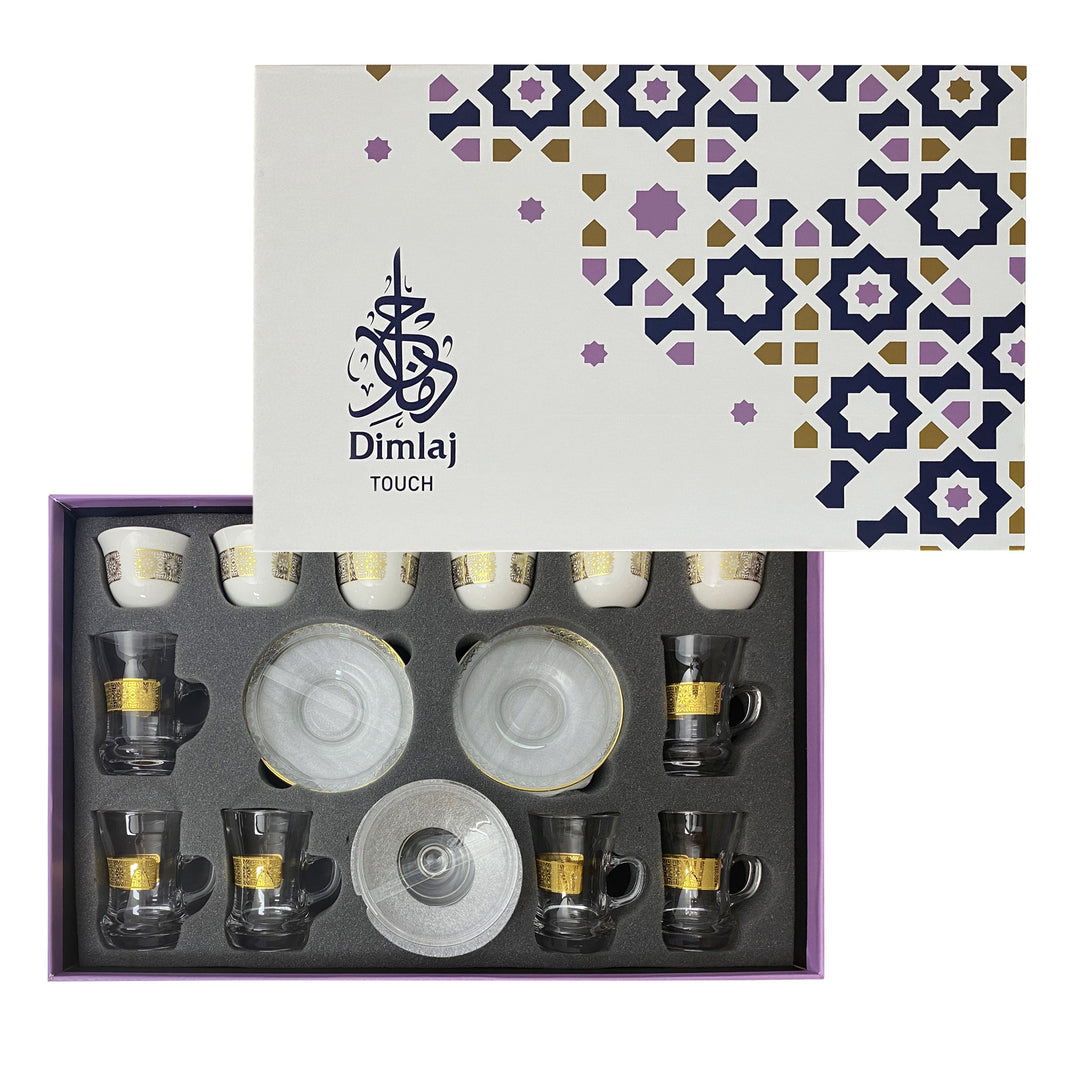 Touch Vision Set of 20 Pcs Assorted Serveware