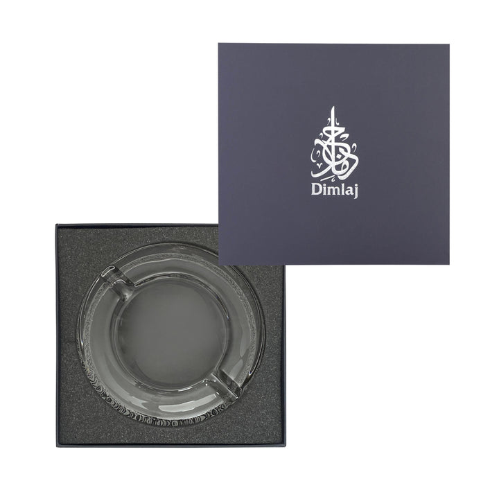 Dimlaj Nagham Ashtray (Gold & White)