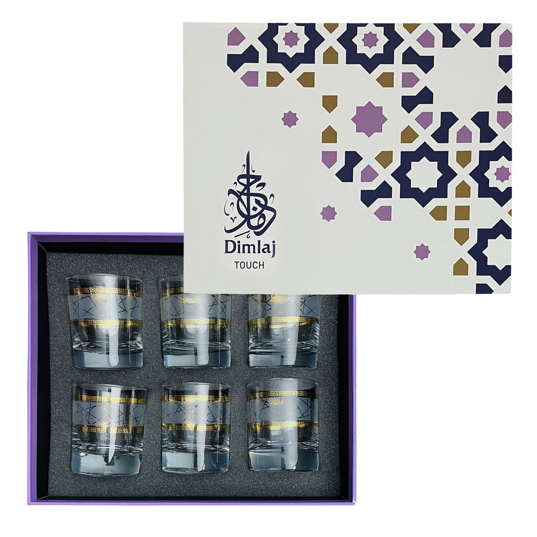 Touch Elena Set Of 6 Pcs Short Tumblers