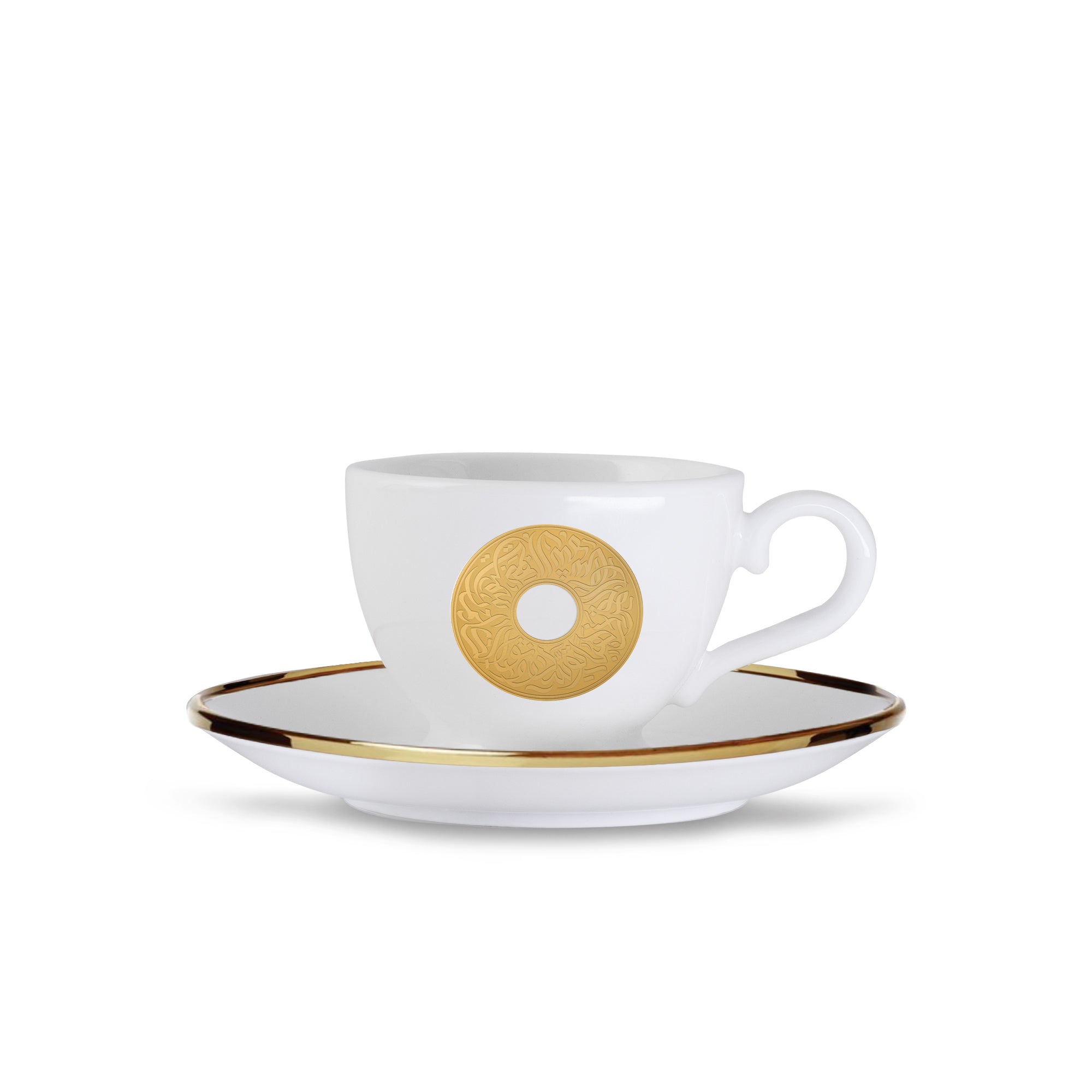 Dimlaj Qamar Set of 6 Pcs Turkish Coffee Cups - Premium Coffee Sets from Qamar By Dimlaj - Just $450! 