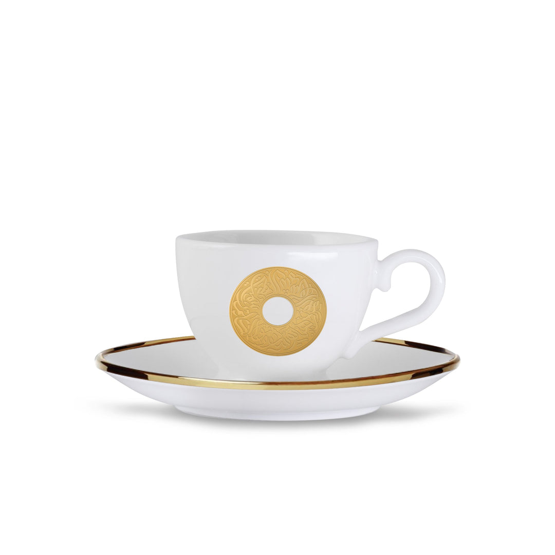 Dimlaj Qamar Set of 6 Pcs Turkish Coffee Cups