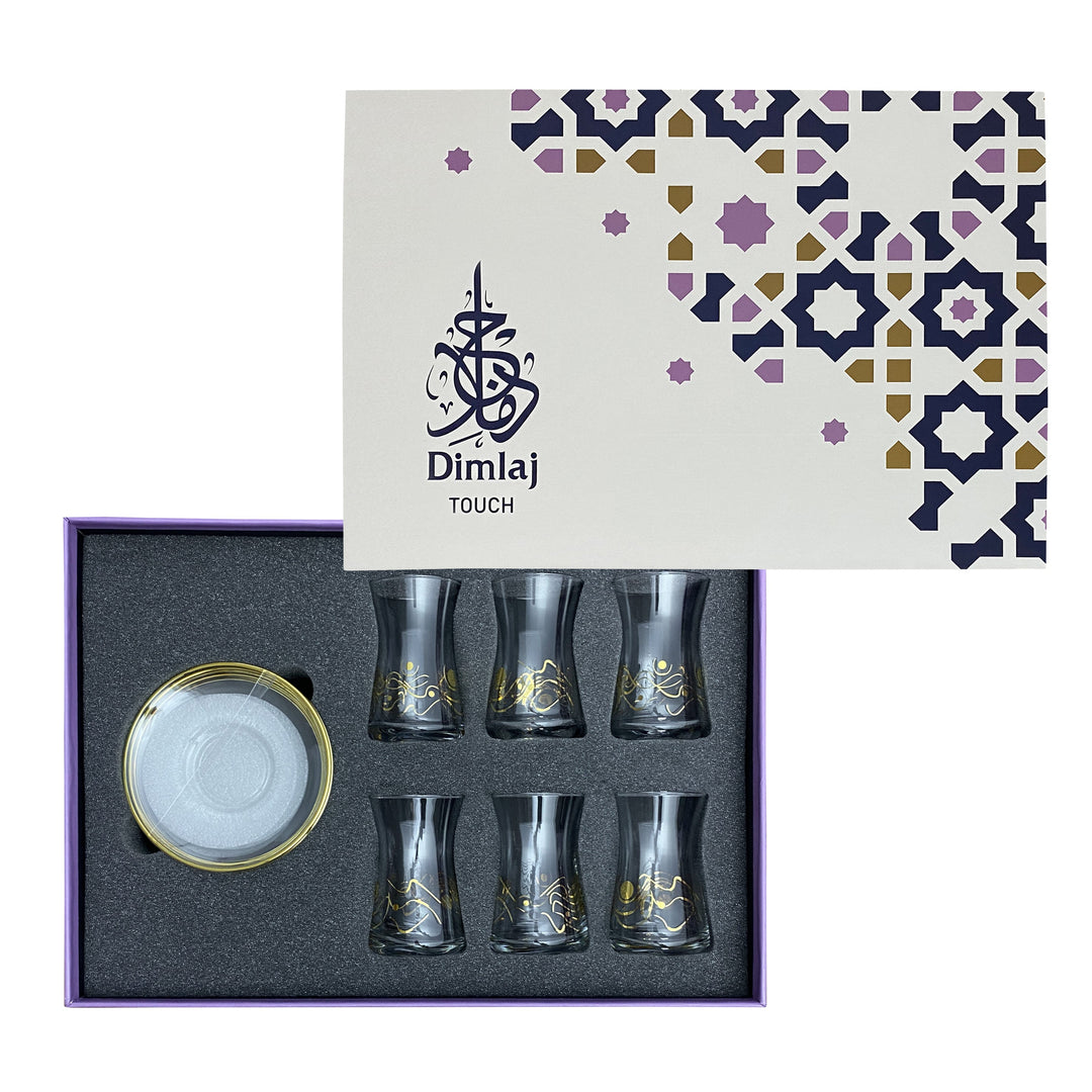 Touch Kawkab Set Of 6 Pcs Tea Cups and Saucers