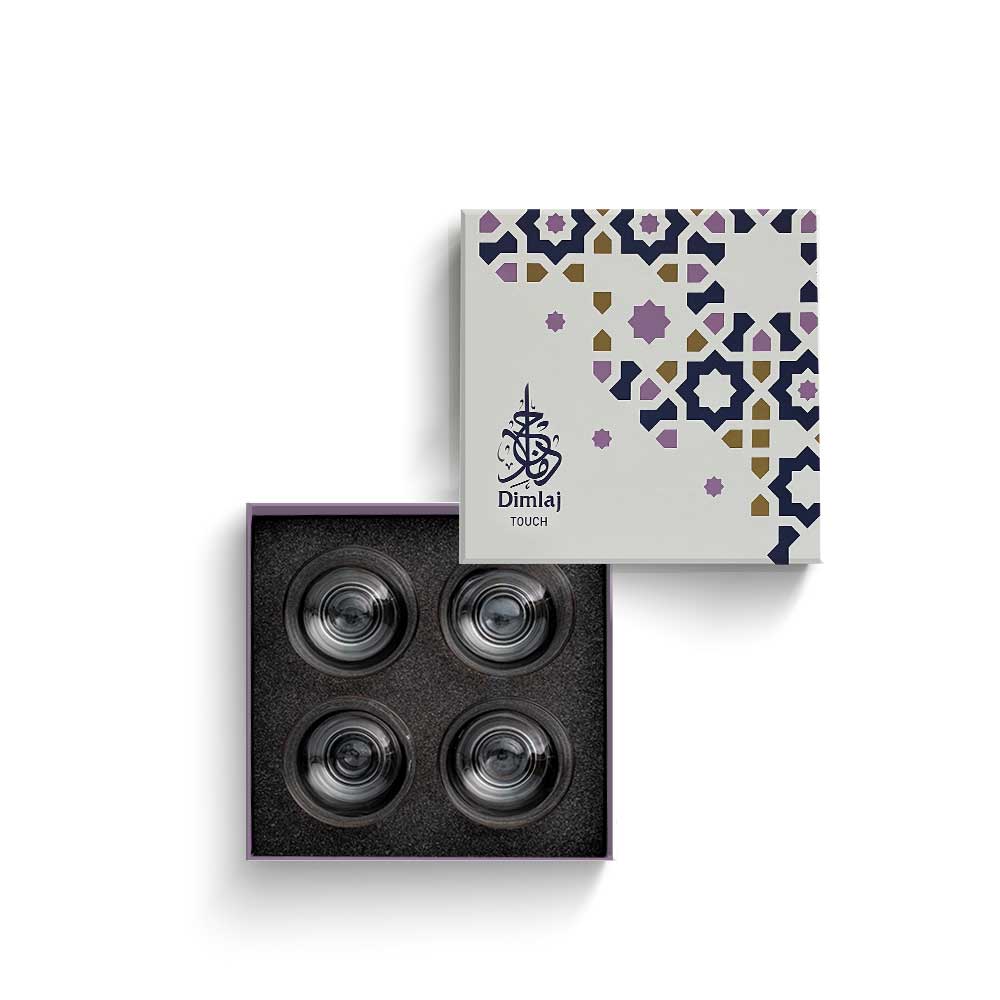 Touch Aster Set Of 4 Pcs Ice-cream Cups