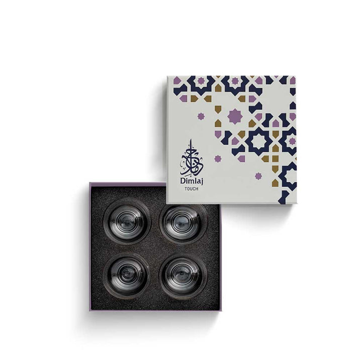 Touch Aster Set Of 4 Pcs Ice-cream Cups