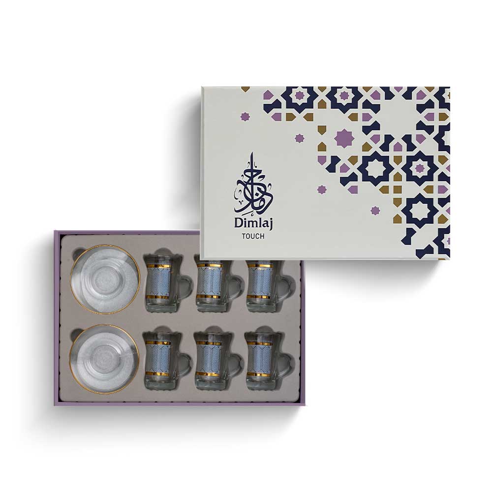 Touch Trails Set Of 6 Pcs Short Tumblers