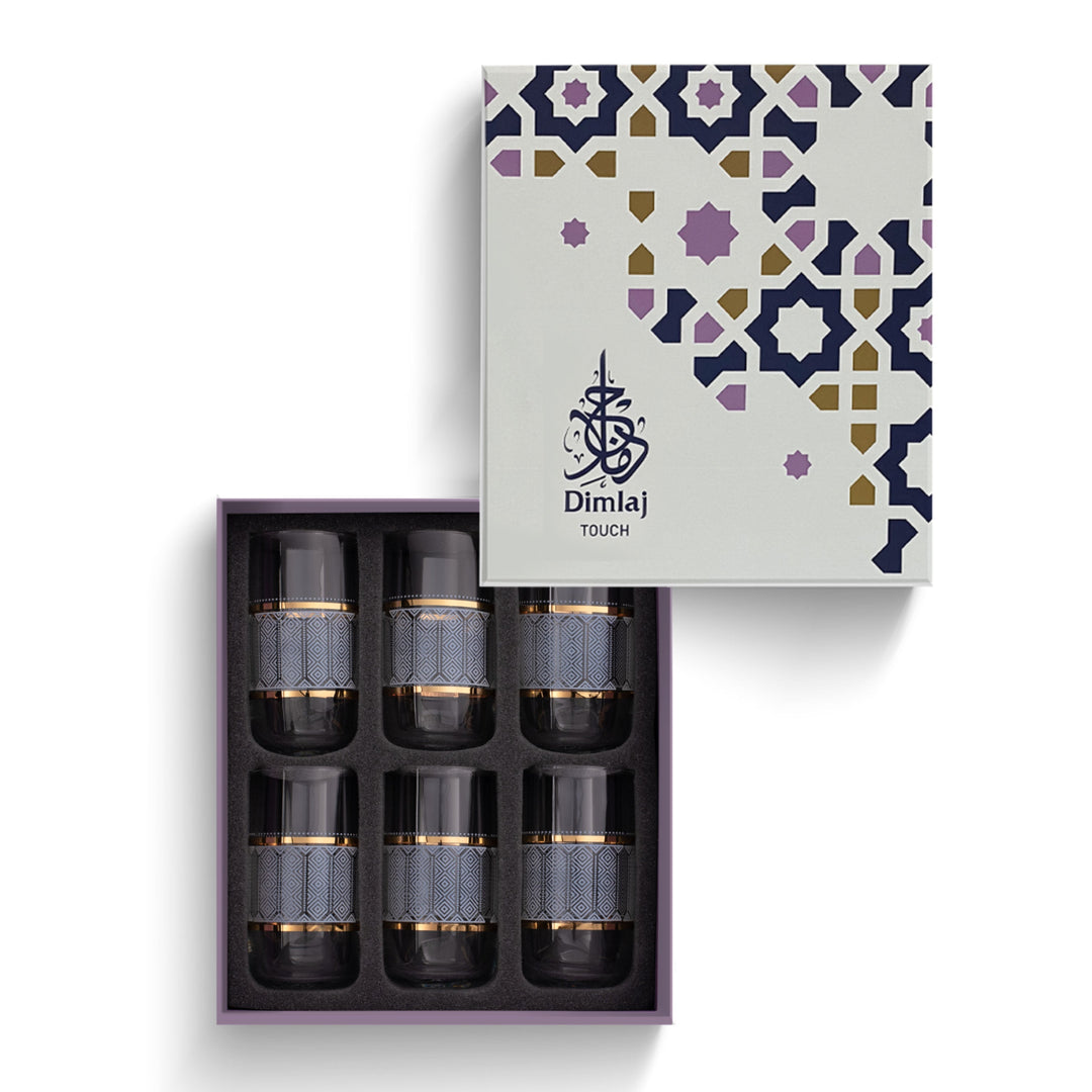 Touch Trails Set Of 6 Pcs Tumblers