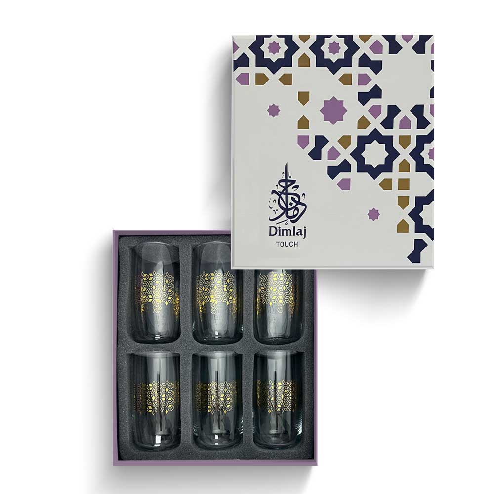 Touch Petal Set Of 6 Pcs Tumblers