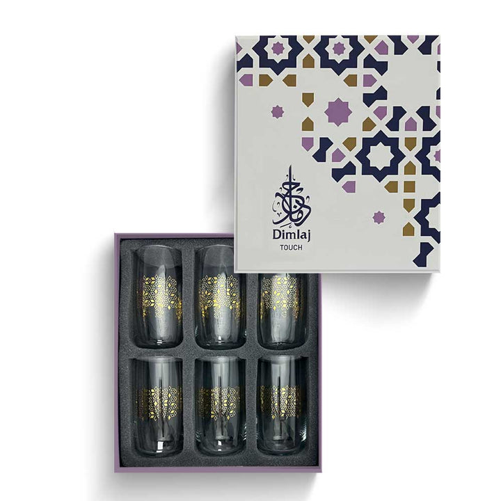 Touch Petal Set Of 6 Pcs Tumblers