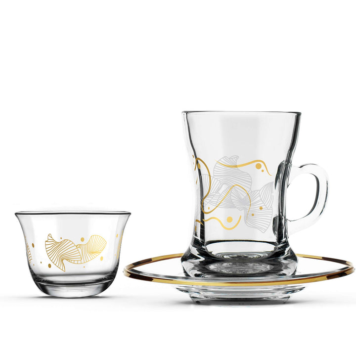 Touch Sky Set of 18 Pcs Assorted Drinkware