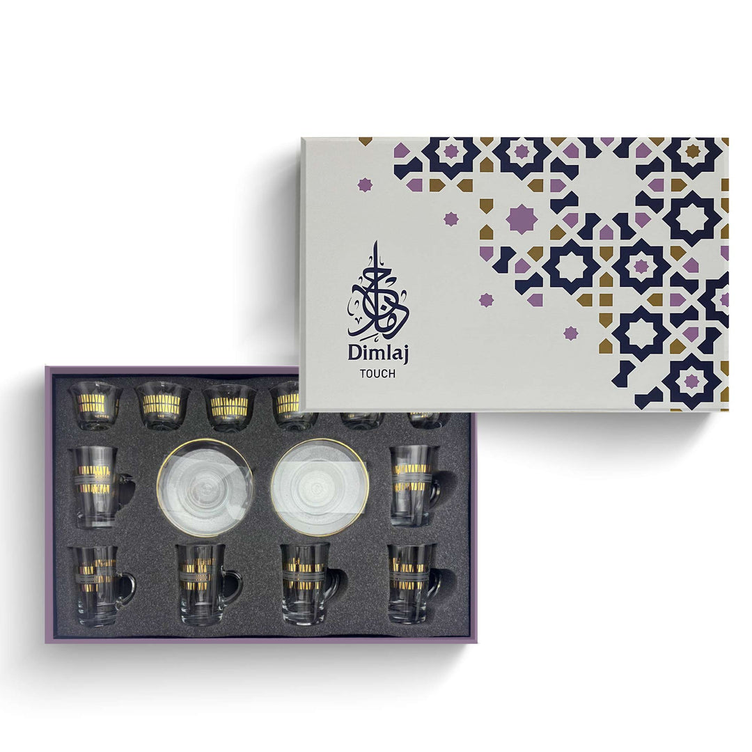 Touch Pure Set of 18 Pcs Assorted Drinkware