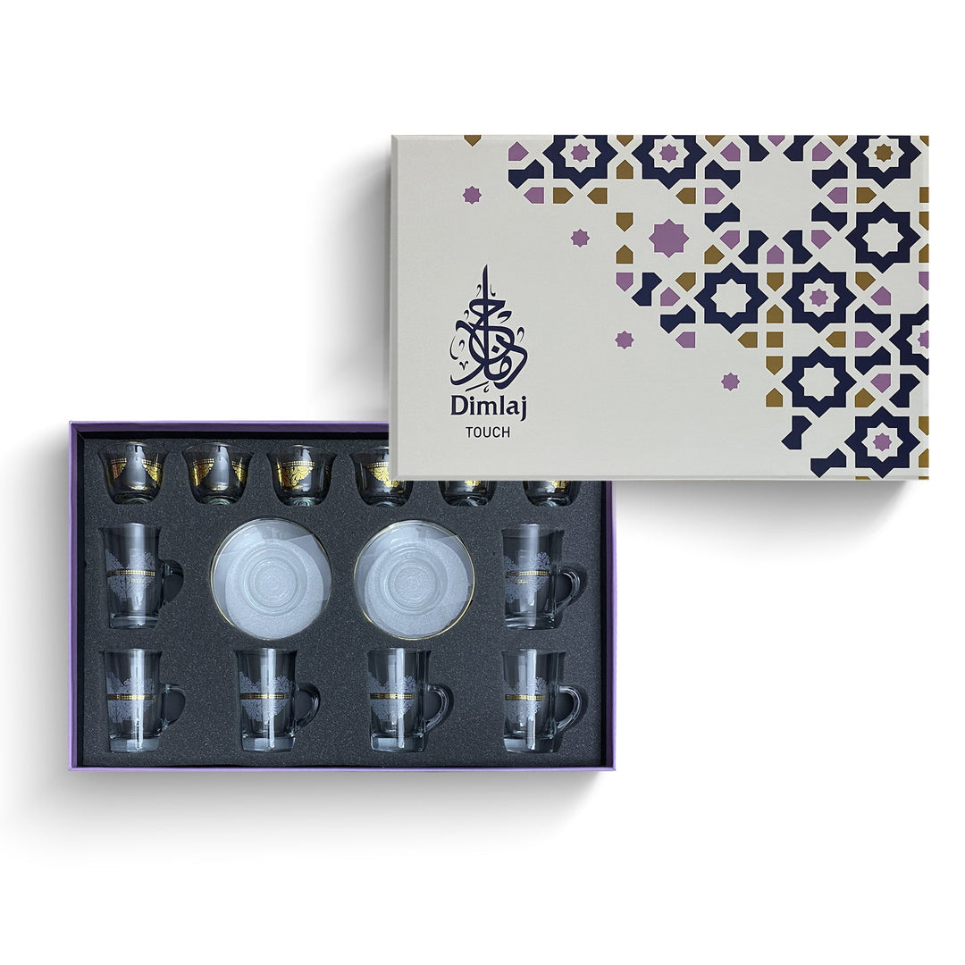 Touch Diadem Set of 18 Pcs Assorted Drinkware