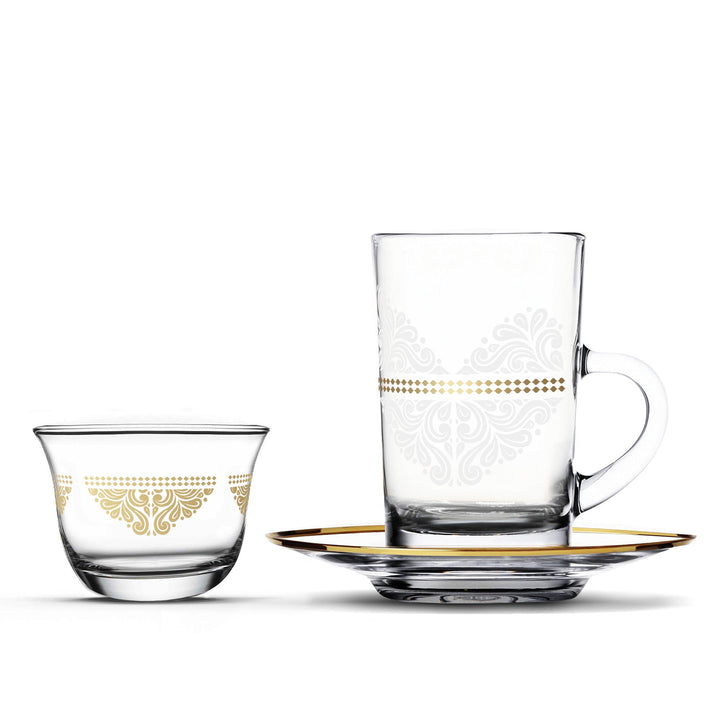 Touch Diadem Set of 18 Pcs Assorted Drinkware