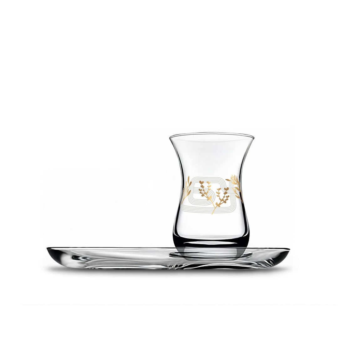 Touch Oliva Set Of 4 Pcs Mugs and Saucers