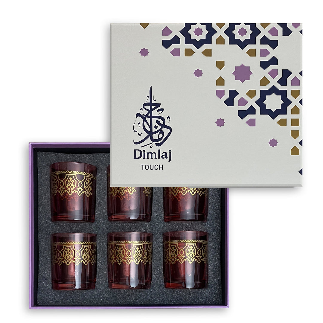 Touch Casablanca Set Of 6 Pcs Short Tumblers