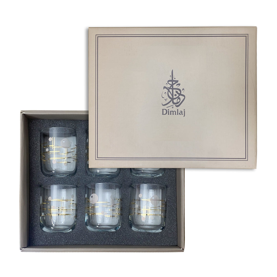 Touch Ether Set Of 6 Pcs Short Tumblers