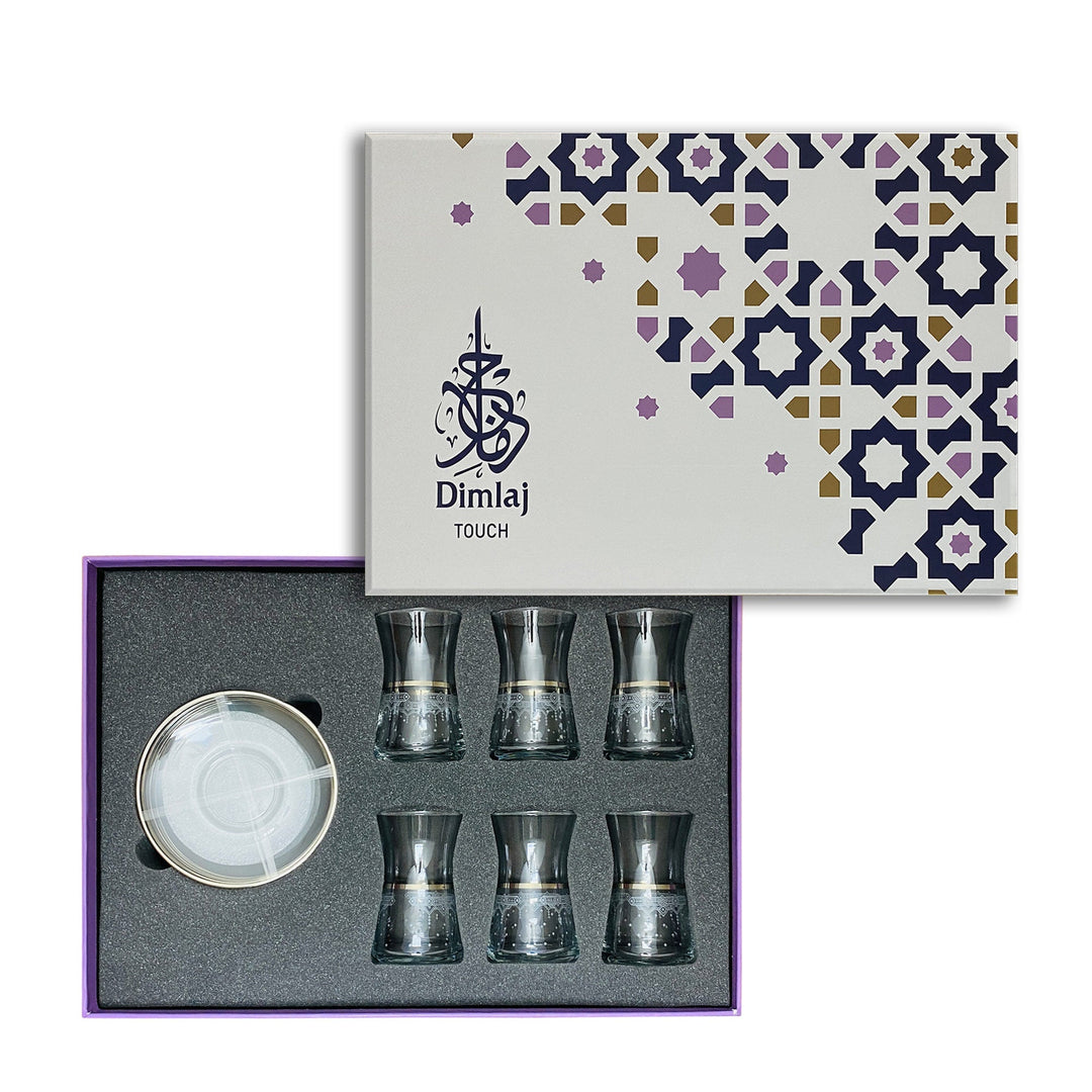 Touch Collar Set Of 6 Pcs Tea Cups and Saucers