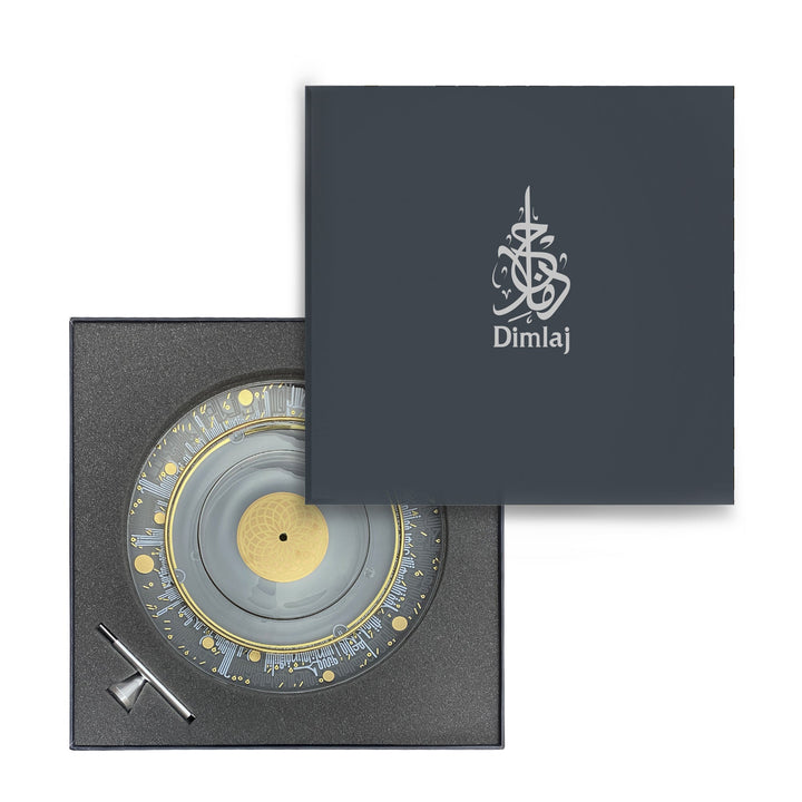 Dimlaj Hayat 3 Tiered Tray (Gold)