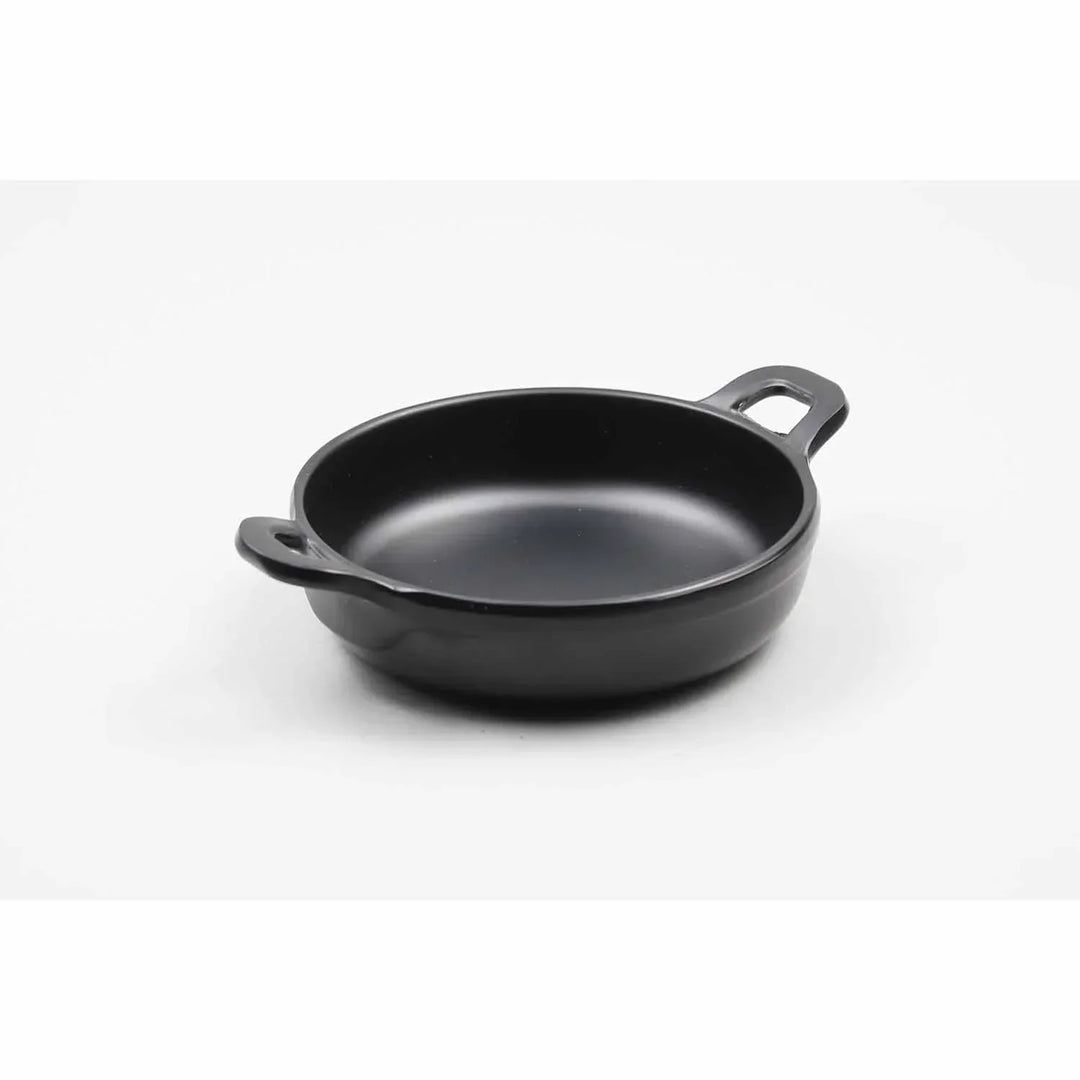 Efay Melamine Little Chef Mini Round Pan 8" Pan Black - Premium Table Accessories from Efay - Just $25! 