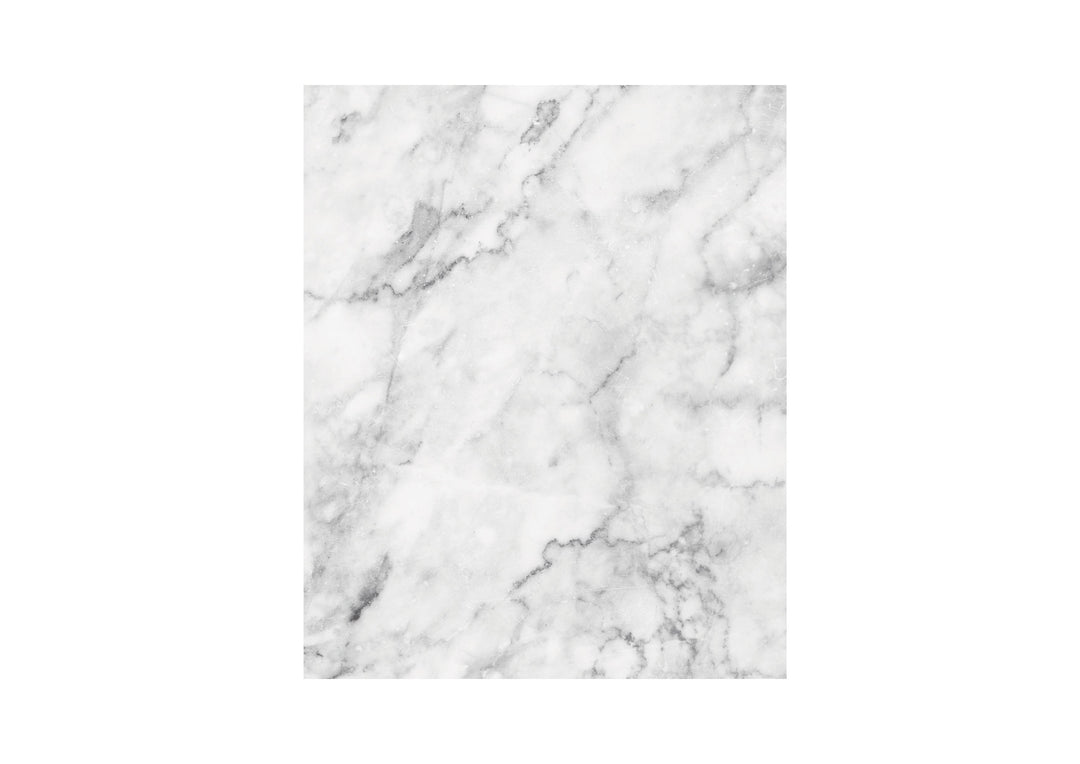 Efay Marble Carrara Footed Platter 1/2 Pure White - Premium Platters from Efay - Just $65! 