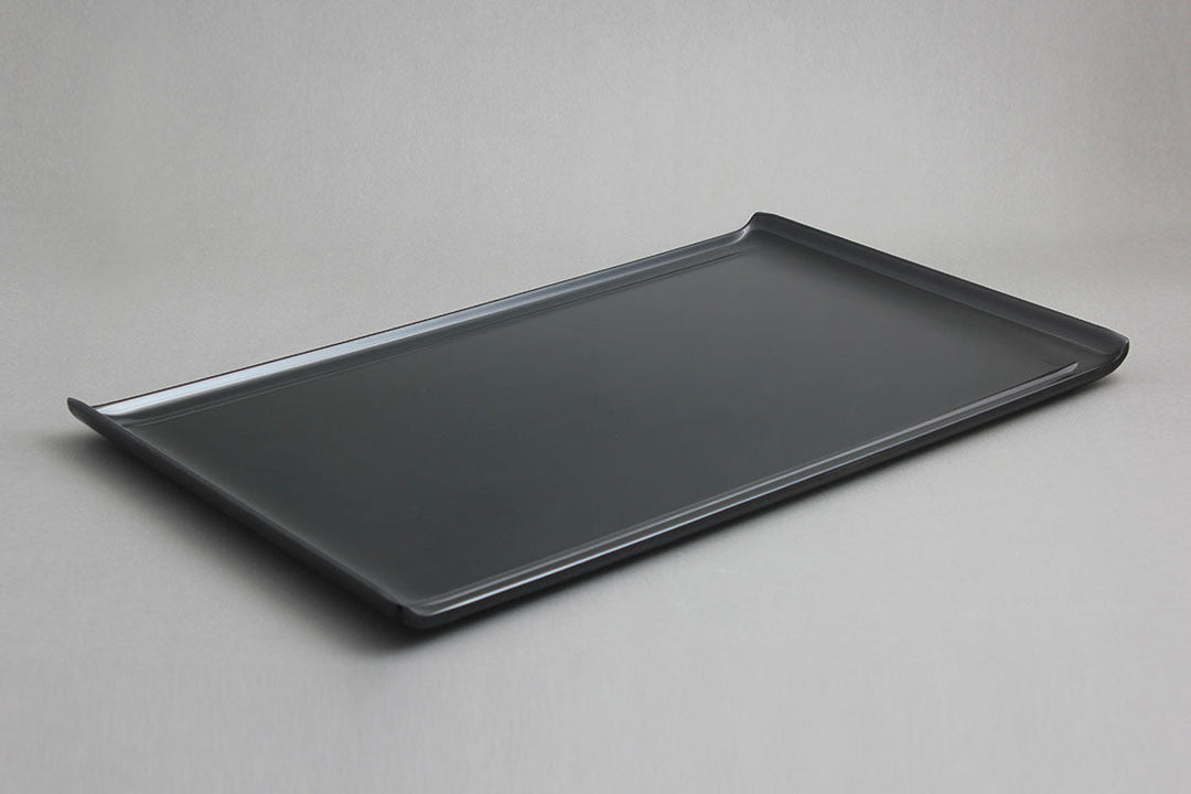 Efay Melamine Noble Rectangular Platter 21" Black - Premium Platter from Efay - Just $95! 