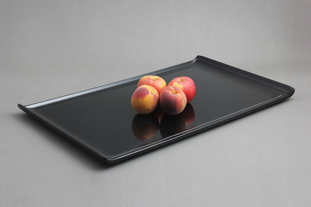 Efay Melamine Noble Rectangular Platter 21" Black - Premium Platter from Efay - Just $95! 